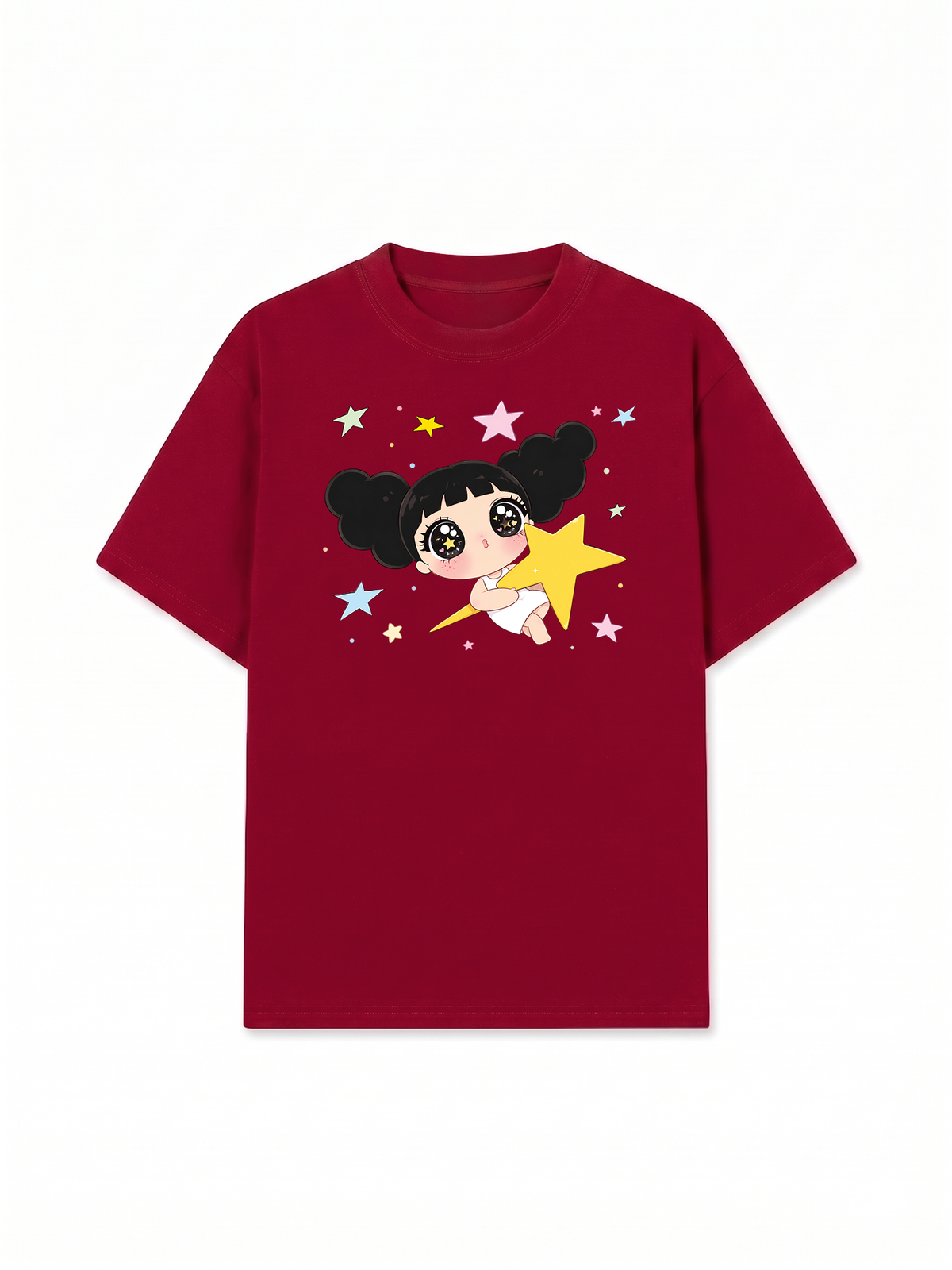 Áo Thun Relaxed Fit Dolly Girl Bling Star