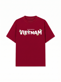 Áo Thun Relaxed Fit Vietnam Stamp