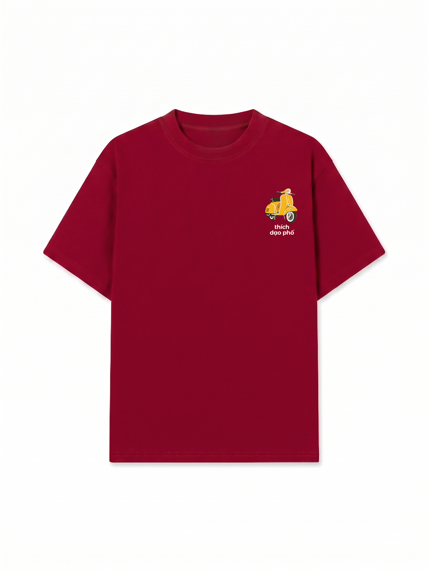 Áo Thun Relaxed Fit Thích Dạo Phố Yellow