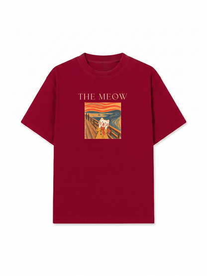 Áo Thun Relaxed Fit The Meow
