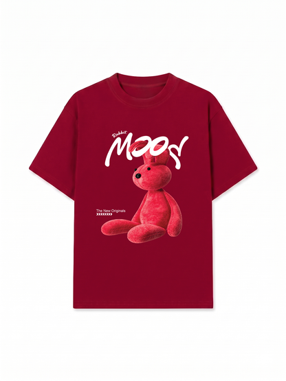 Áo Thun Relaxed Fit Rabbit Mood