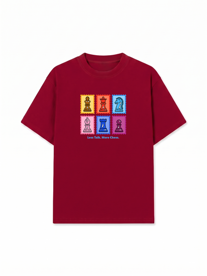 Áo Thun Relaxed Fit Less Talk More Chess