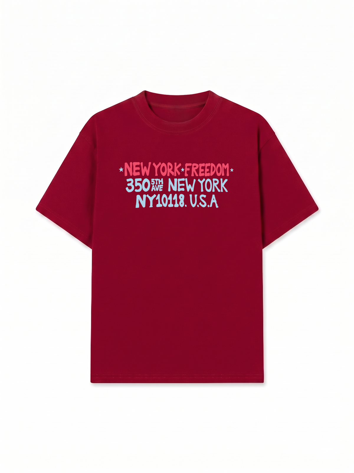 Áo Thun Relaxed Fit New York Freedom