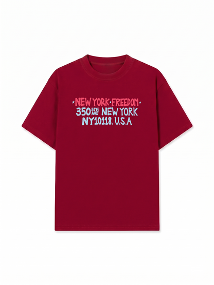 Áo Thun Relaxed Fit New York Freedom