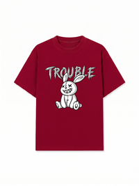 Áo Thun Relaxed Fit Trouble