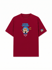 Áo Thun Relaxed Fit Good Mood Sushi Otter