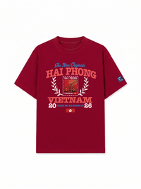 Áo Thun Relaxed Fit Thành Phố Hoa Phượng Đỏ