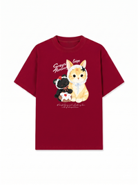 Áo Thun Relaxed Fit Bear And Bunny