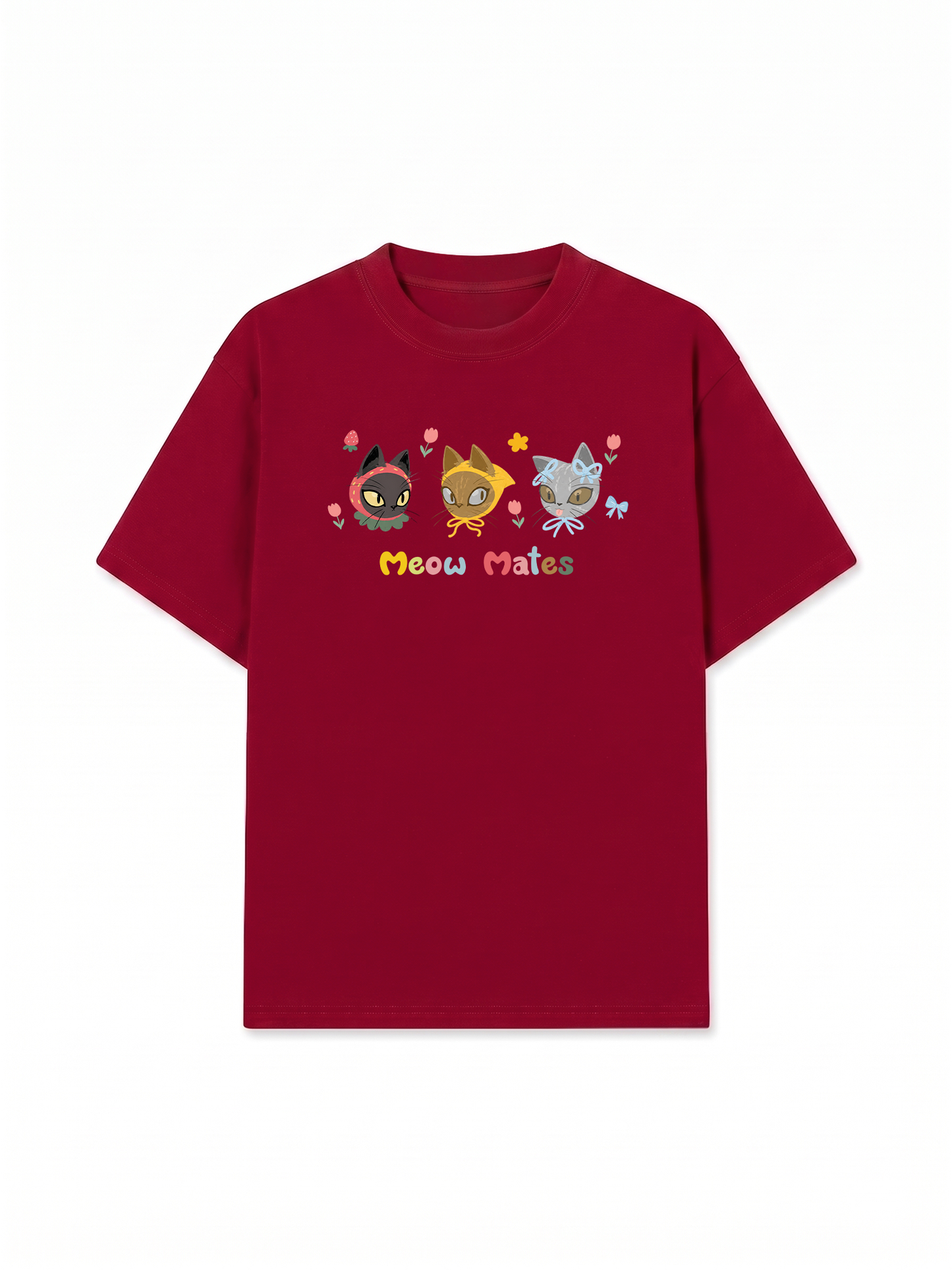 Áo Thun Relaxed Fit Meow Mates