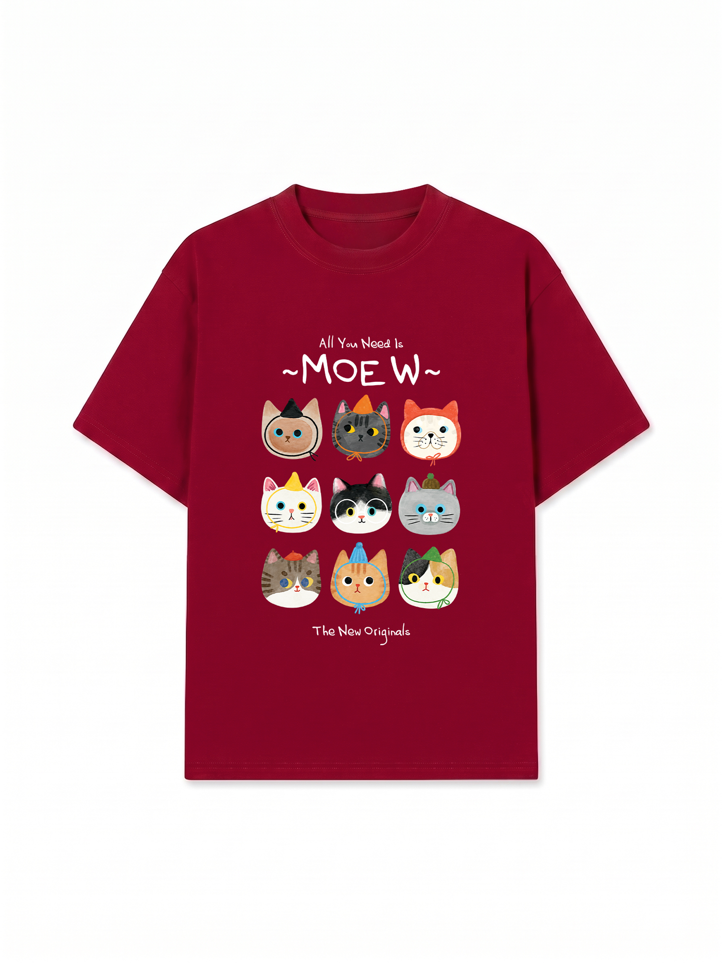 Áo Thun Relaxed Fit All You Need Is Moew