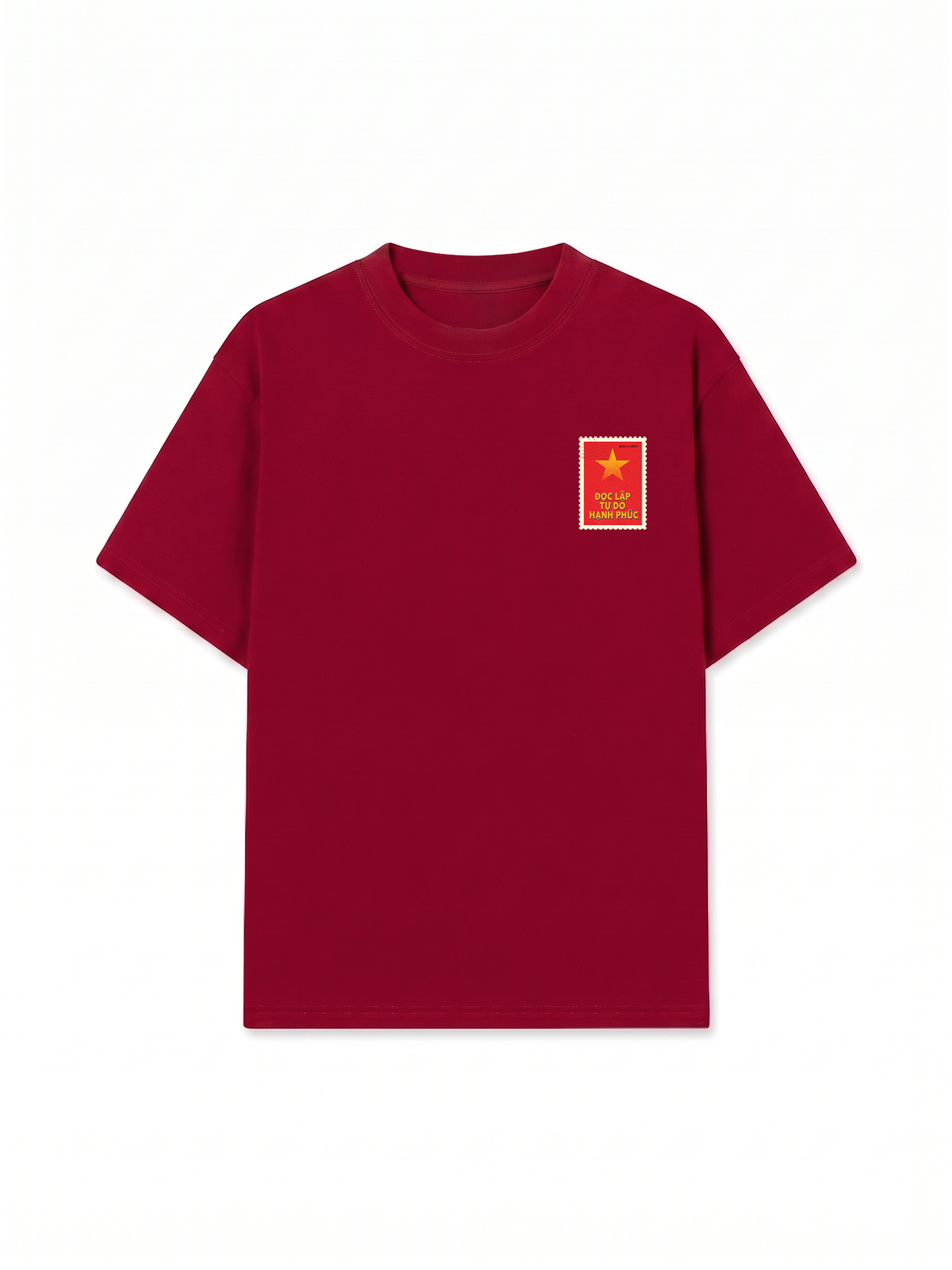 Áo Thun Relaxed Fit Cờ Đỏ Sao Vàng