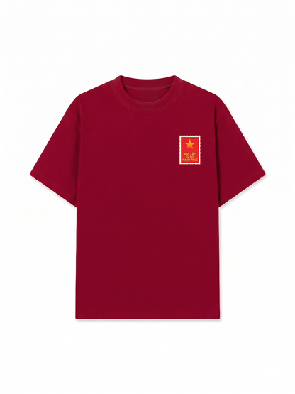Áo Thun Relaxed Fit Cờ Đỏ Sao Vàng