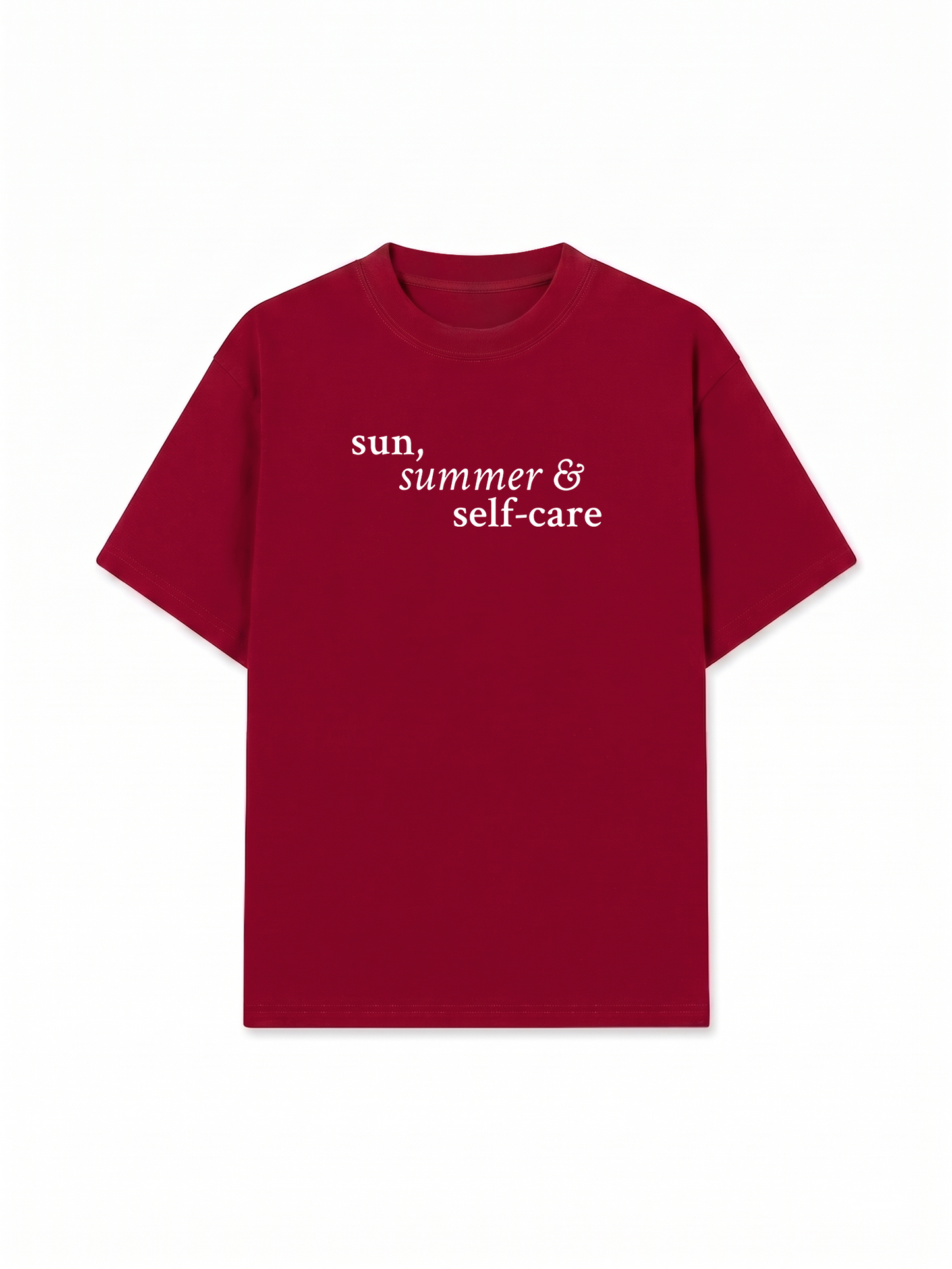 Áo Thun Relaxed Fit Sun Summer & Self Care