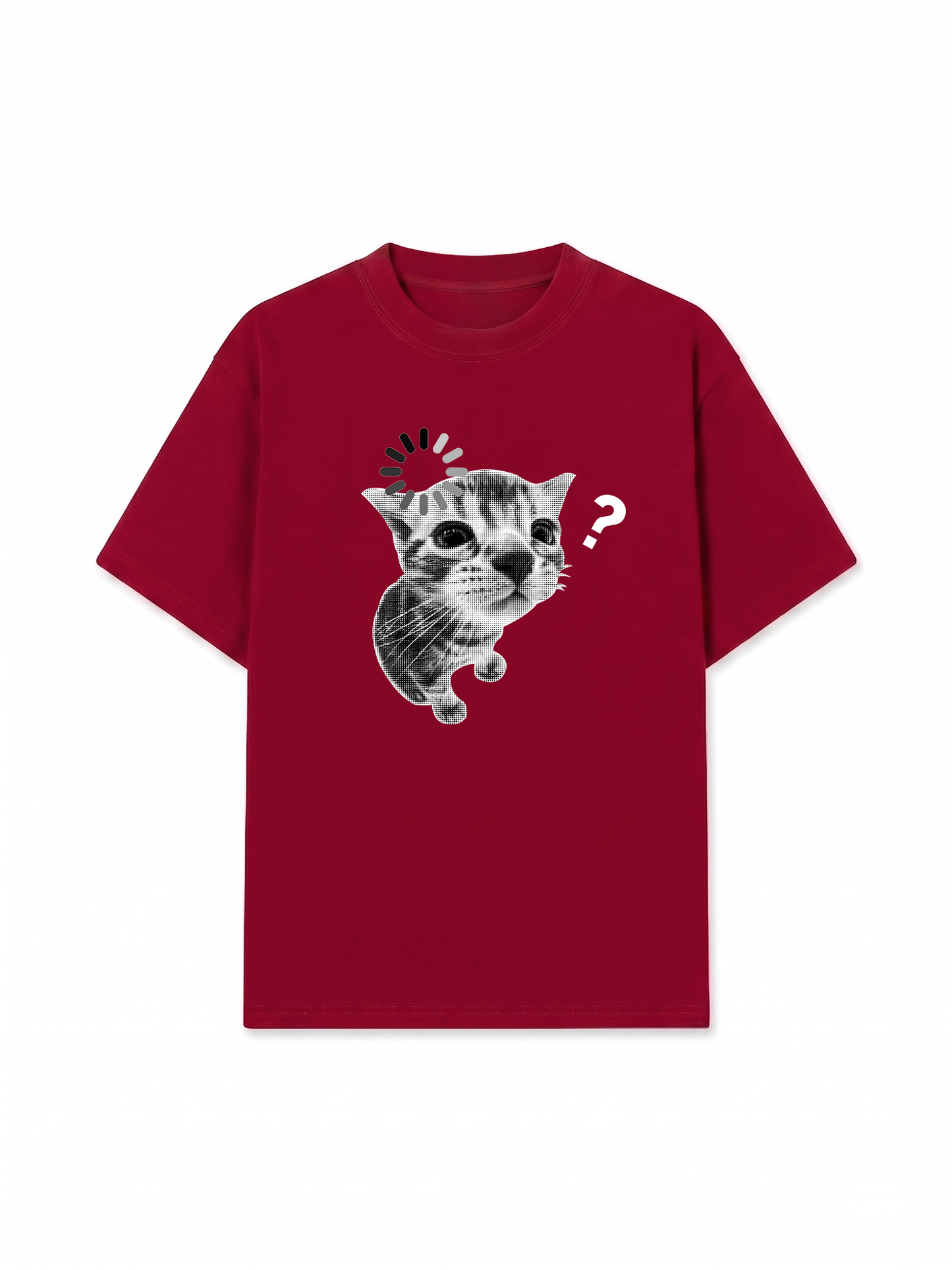 Áo Thun Relaxed Fit Loading Cat