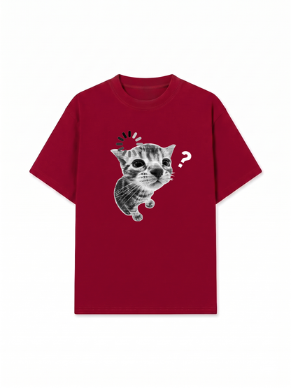 Áo Thun Relaxed Fit Loading Cat