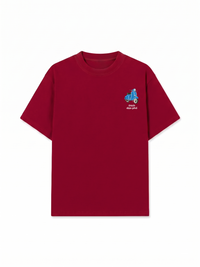 Áo Thun Relaxed Fit Thích Dạo Phố Blue