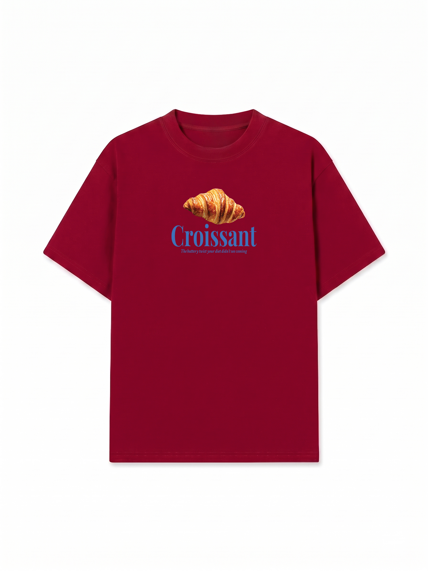 Áo Thun Relaxed Fit Croissant Quote