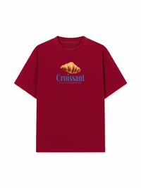 Áo Thun Relaxed Fit Croissant Quote
