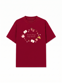 Áo Thun Relaxed Fit Soft Heart, Sweet Days