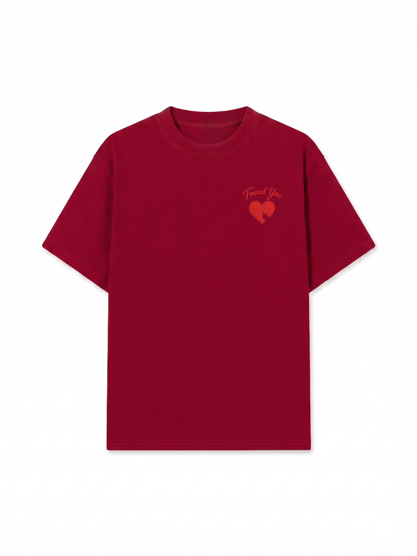 Áo Thun Relaxed Fit Found You Heart