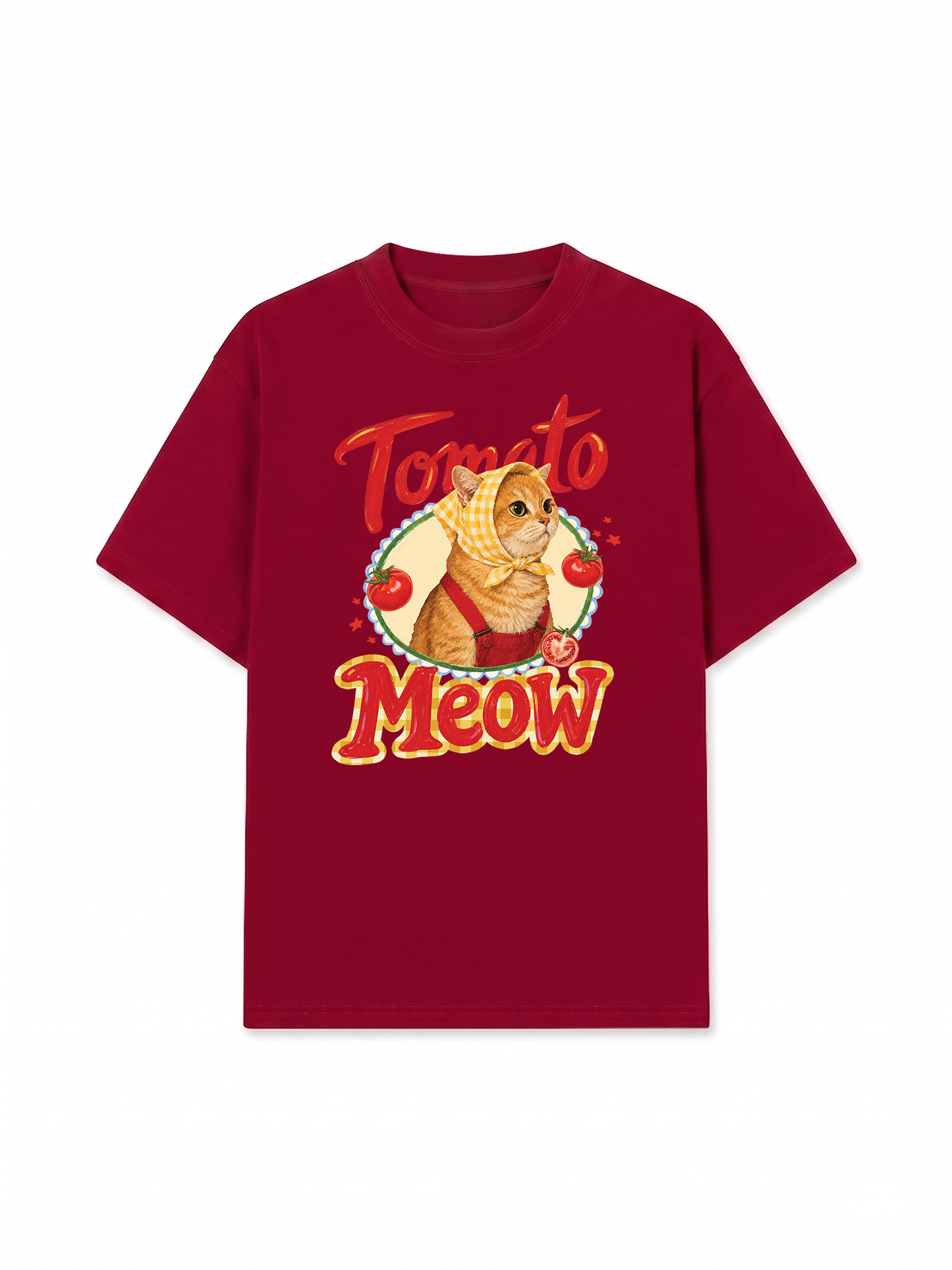Áo Thun Relaxed Fit Tomato Meow