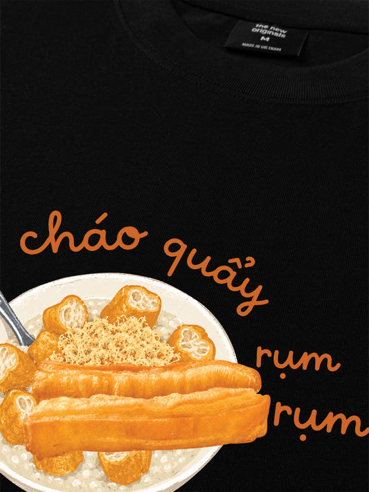 Áo Thun Relaxed Fit Cháo Quẩy