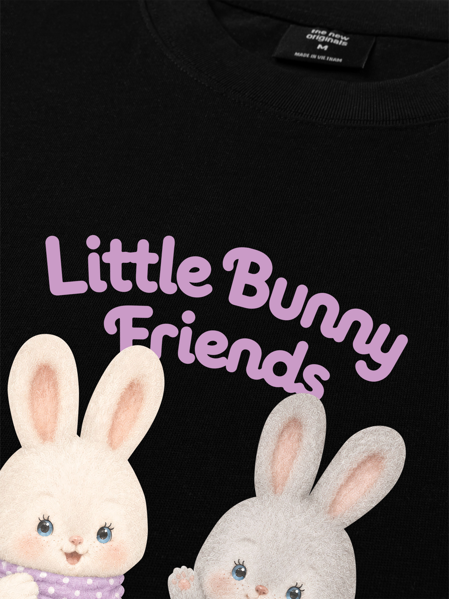 Áo Thun Relaxed Fit Little Bunny Friends