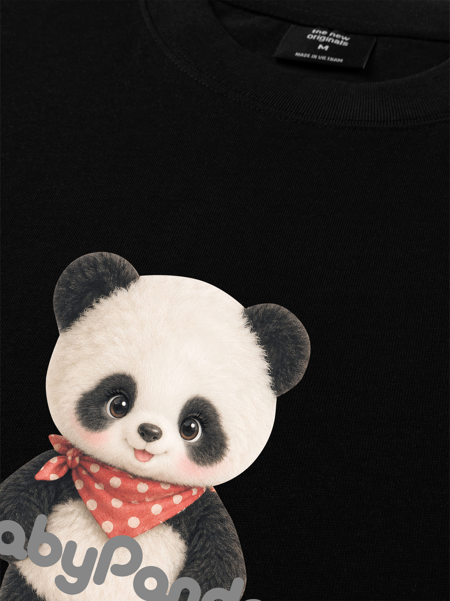 Áo Thun Relaxed Fit Baby Panda