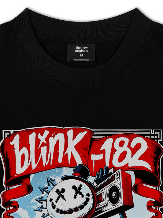 Áo Thun Relaxed Fit Blink 182 Merry Xmas
