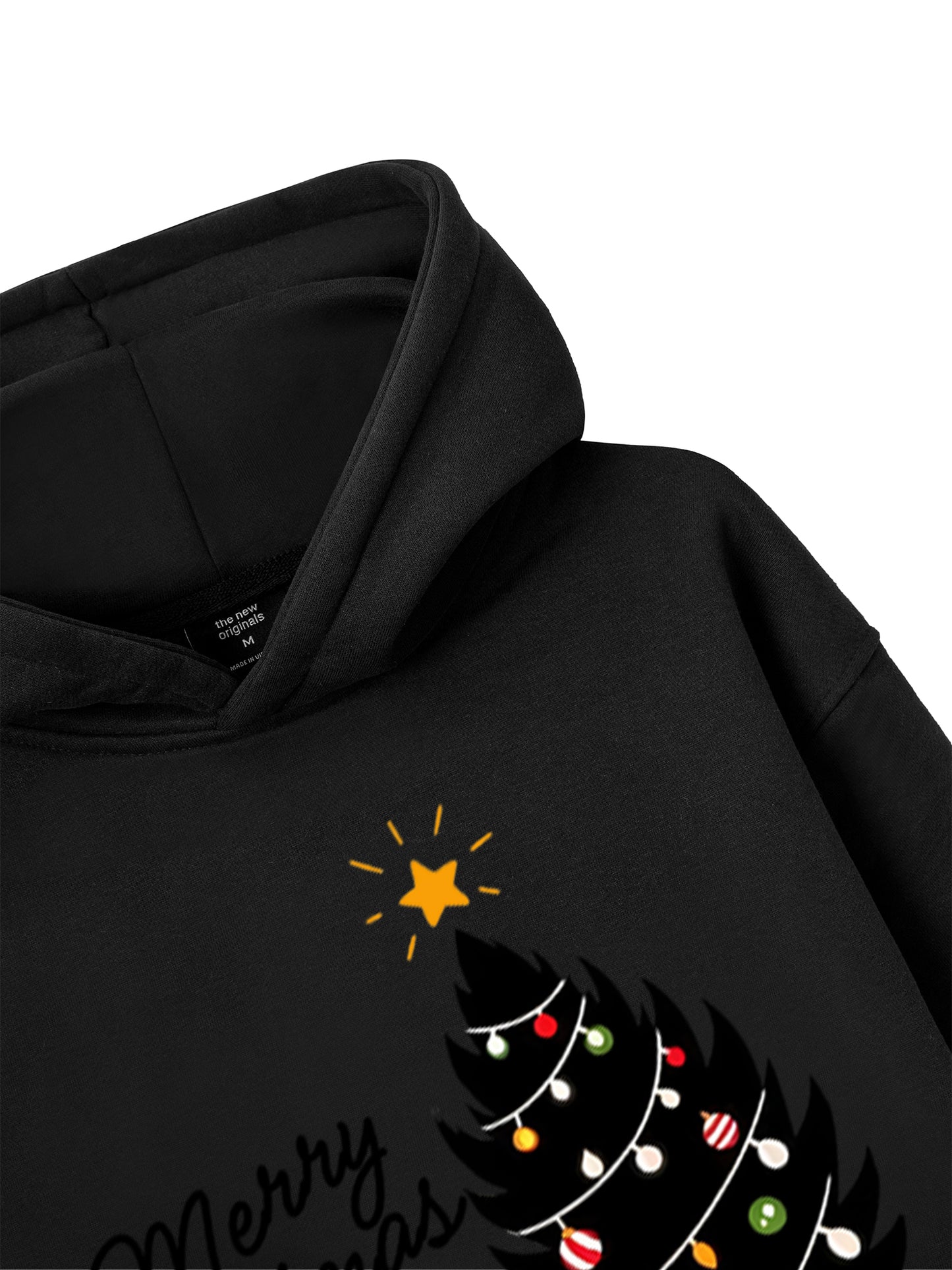 Black Kitty Christmas Hoodie