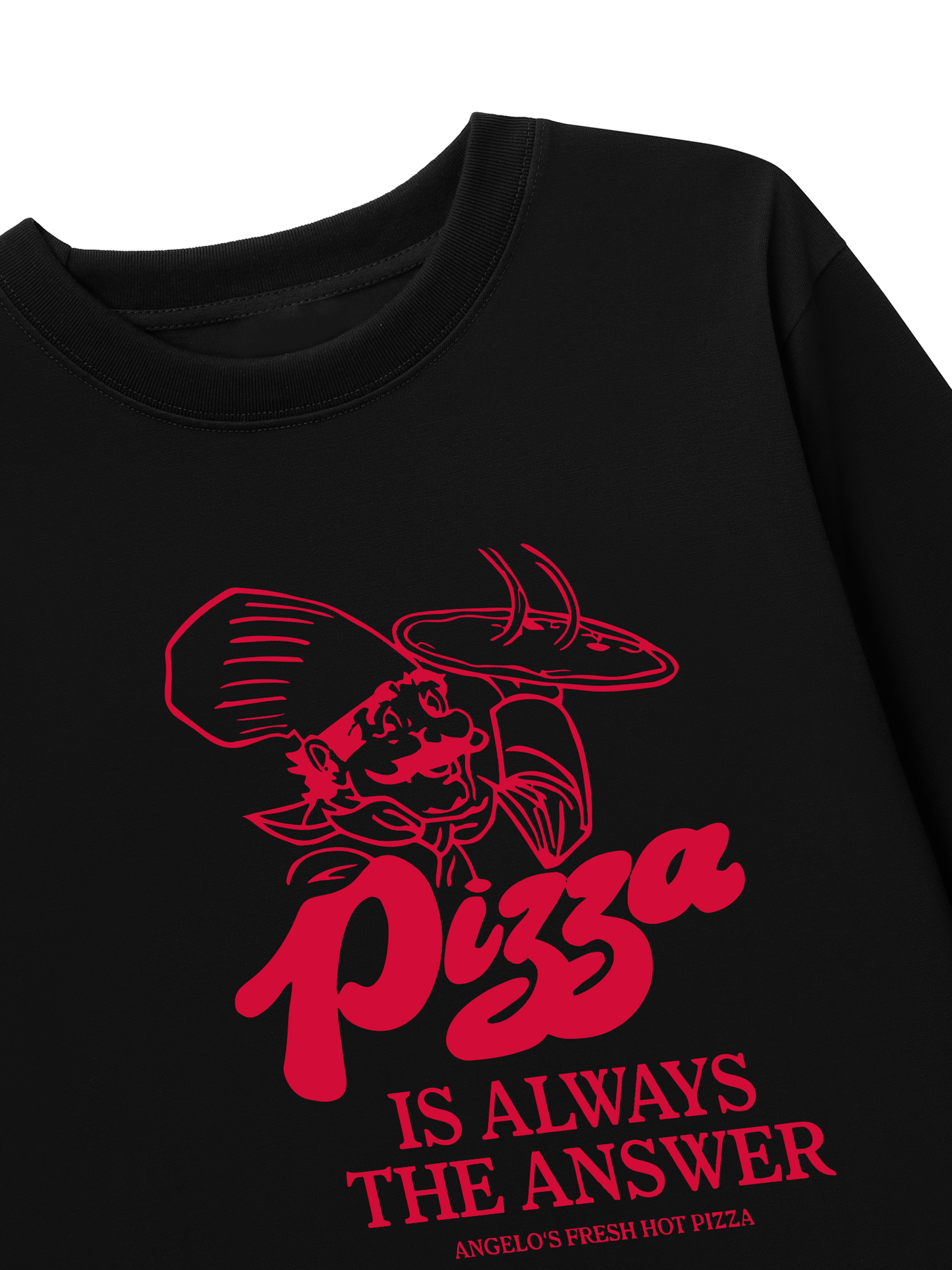 Áo Thun Dài Tay Pizza Is Always The Answer
