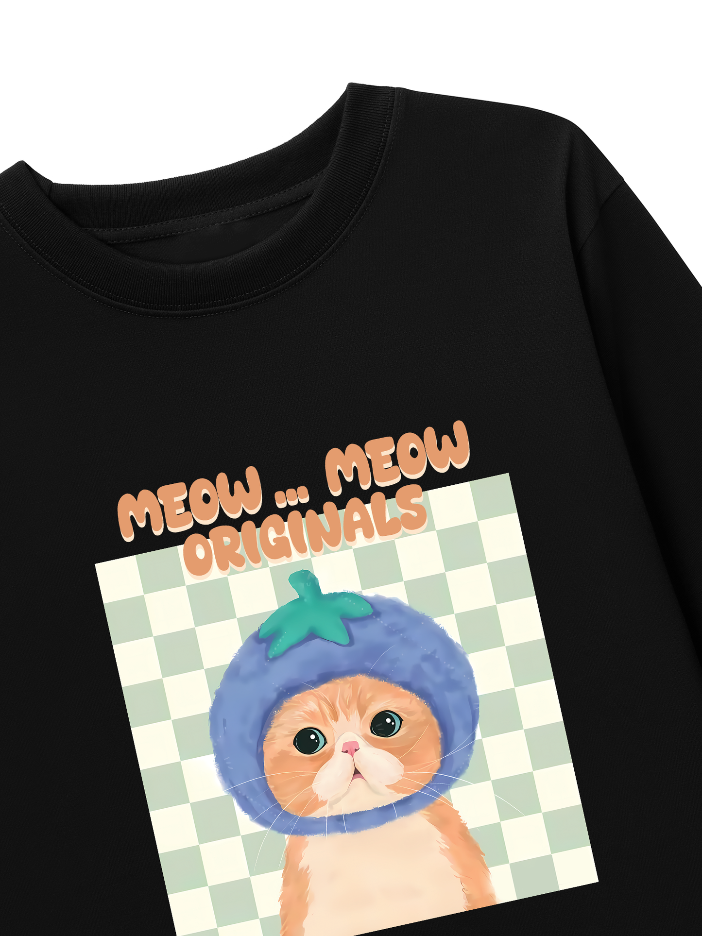 Áo Thun Dài Tay Animal Meow