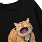 Áo Thun Dài Tay Animal Mood Funny Meow