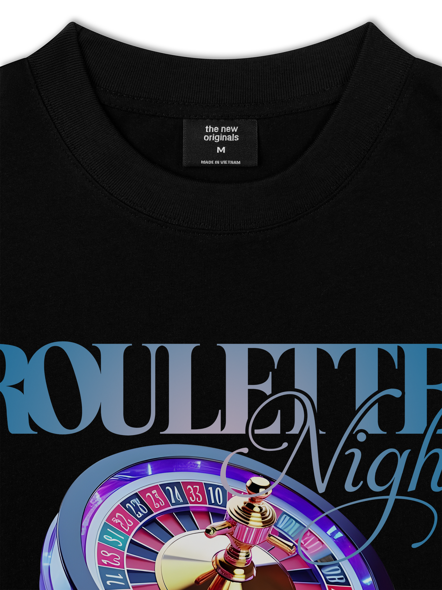 Áo Thun Relaxed Fit Lucky Roulette Night