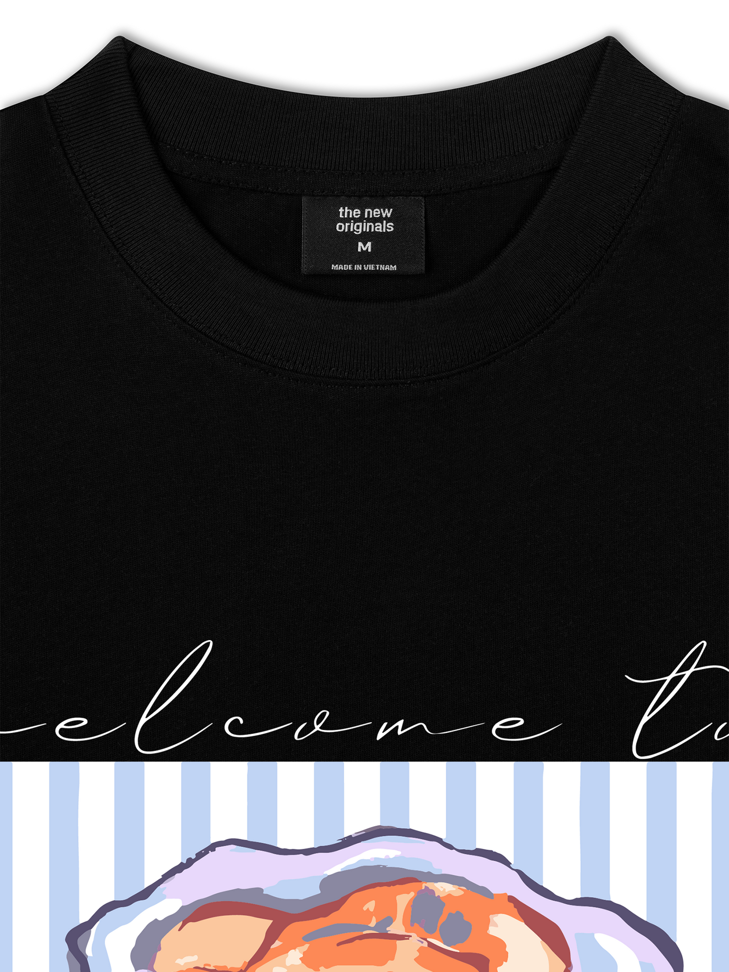 Áo Thun Relaxed Fit La Dolce Vita - Oyster