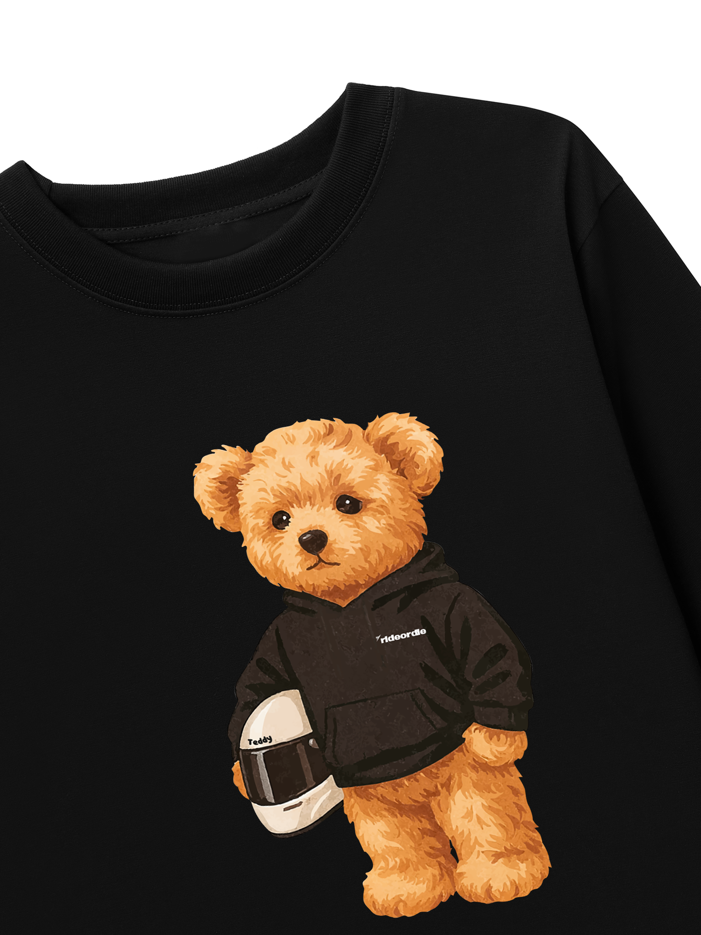 Áo Thun Dài Tay Teddy Ride Or Die