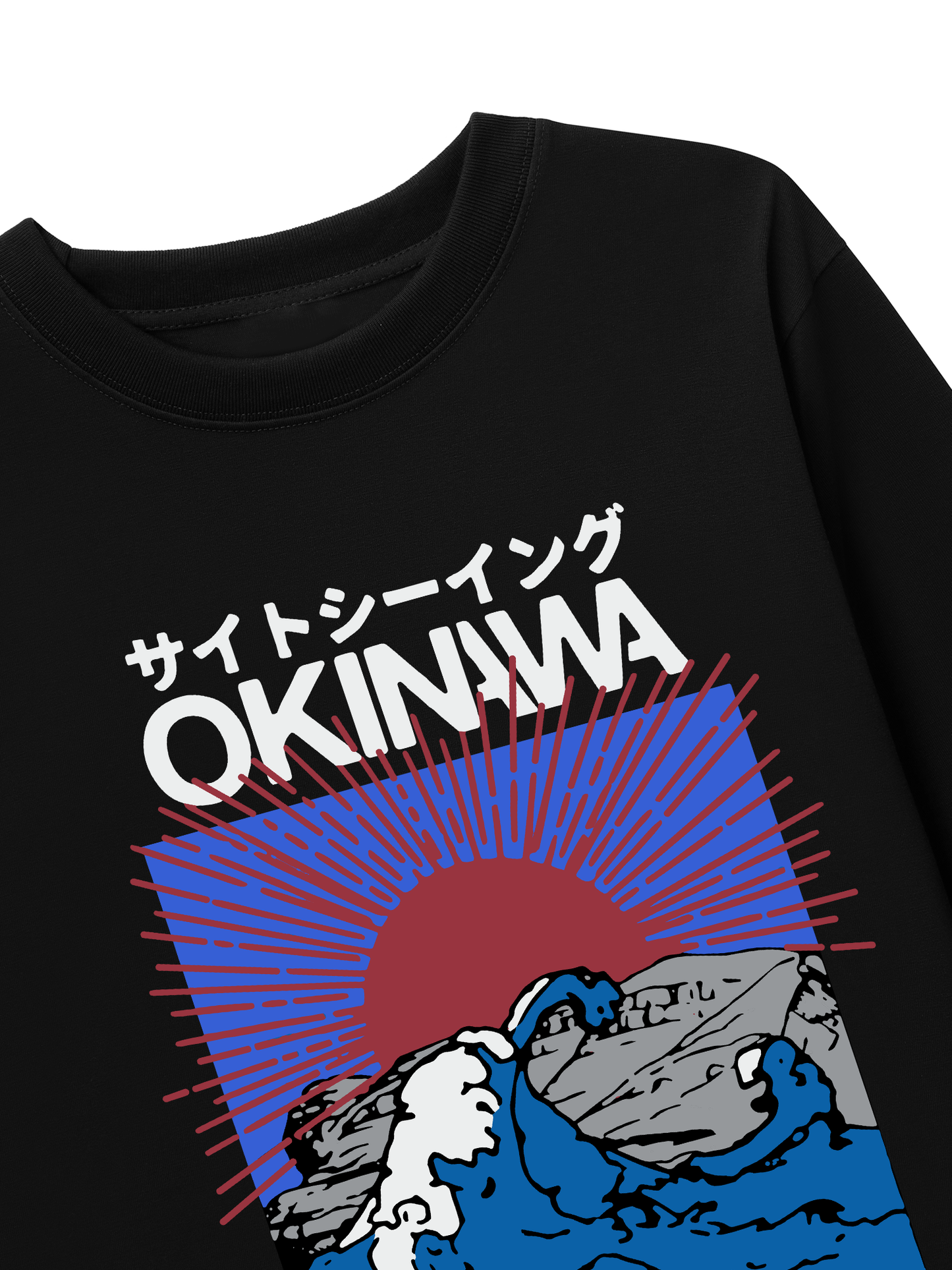 Áo Thun Dài Tay Great Wave Okinawa