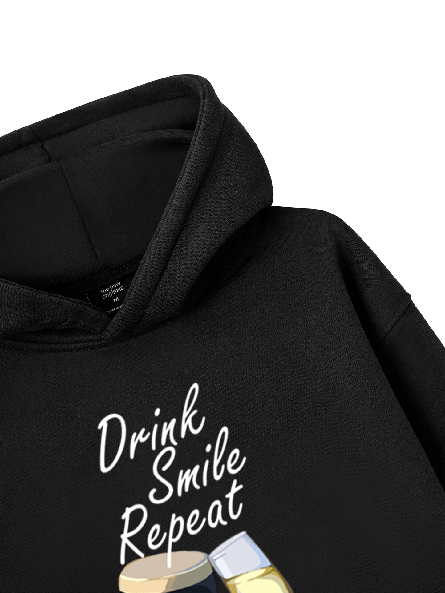 Drink, Smlie, Repeat Hoodie