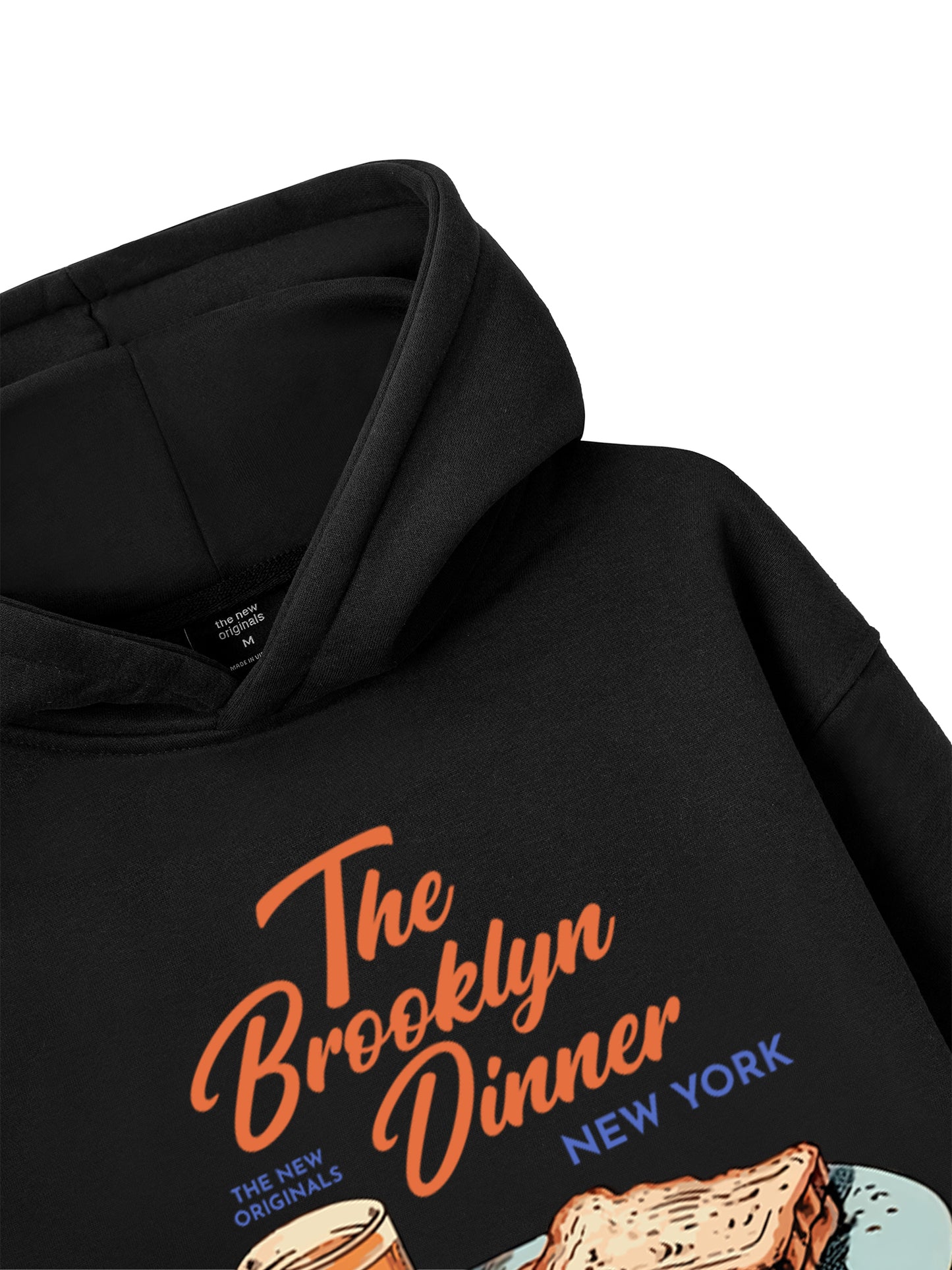 Brooklyn Diner Vintage Hoodie