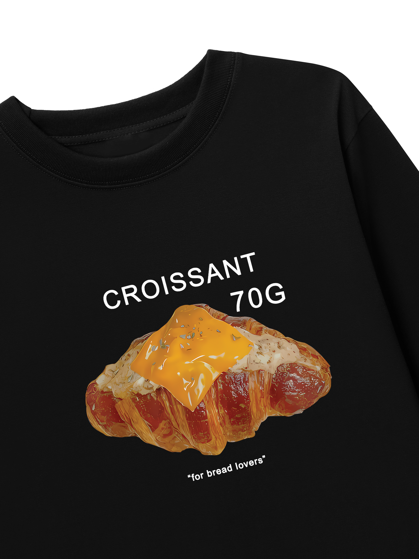 Áo Thun Dài Tay Sweet Pastry Croisant