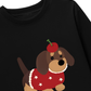 Áo Thun Dài Tay Animal Cute Puppy With Cherry