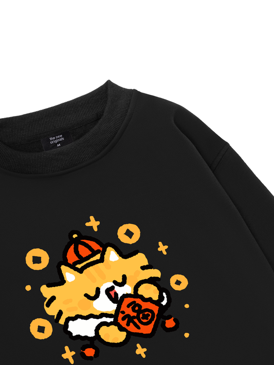 Fortune Cat Sweater