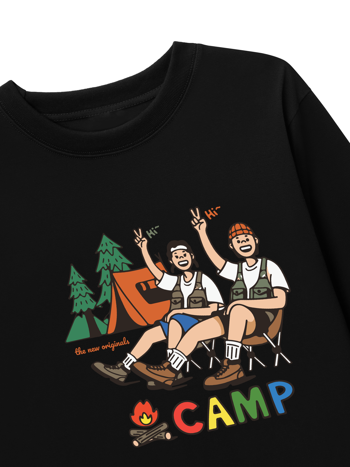 Áo Thun Dài Tay Go Camping
