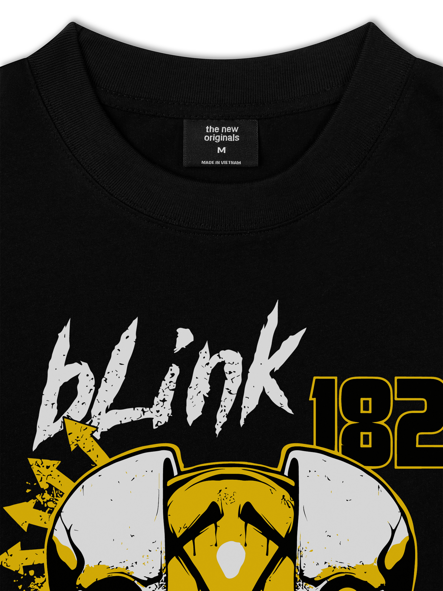 Áo Thun Relaxed Fit Blink 182 Skull Scary