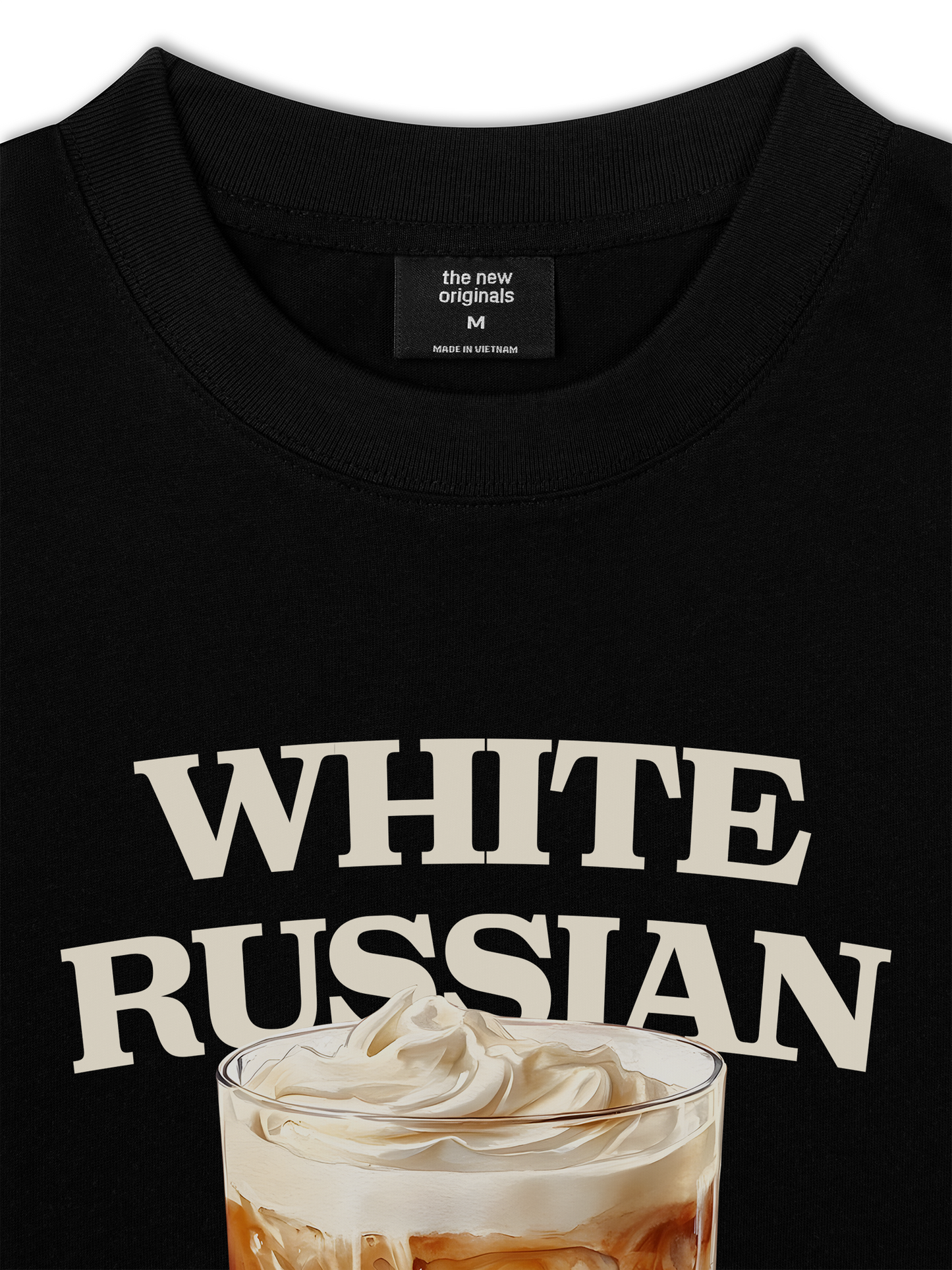 Áo Thun Relaxed Fit Fresh White Russian