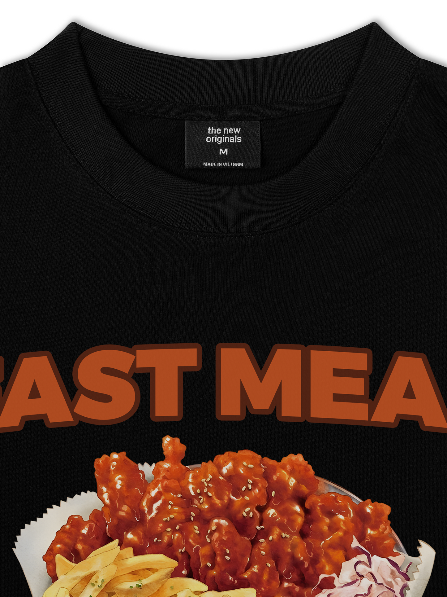 Áo Thun Relaxed Fit Foody Fast Meal