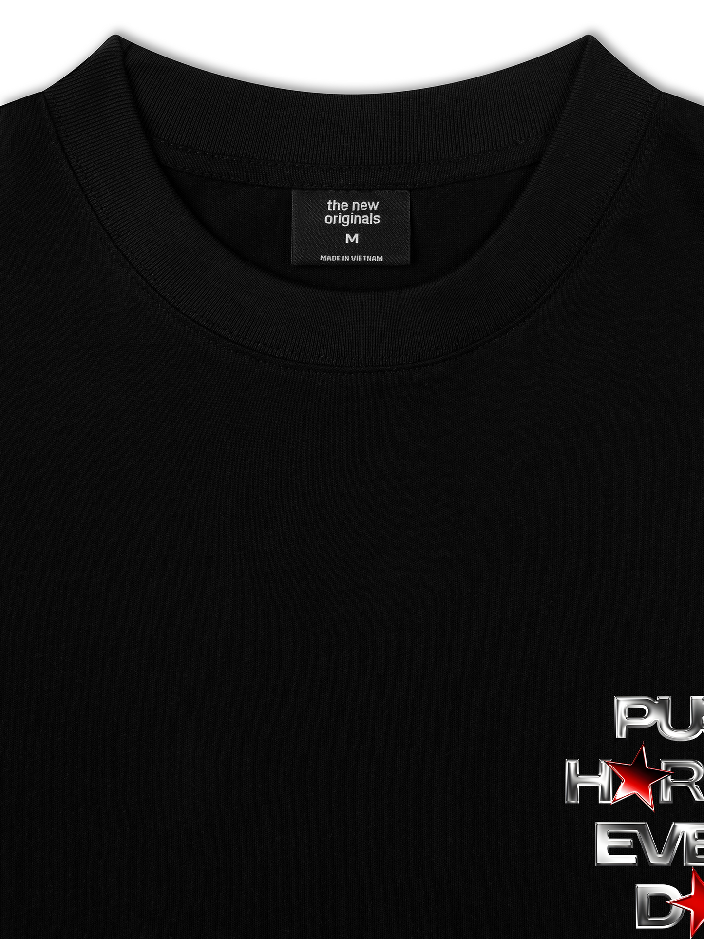 Áo Thun Relaxed Fit Push Harder Every Day
