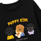 Áo Thun Dài Tay Animal Puppy Girl