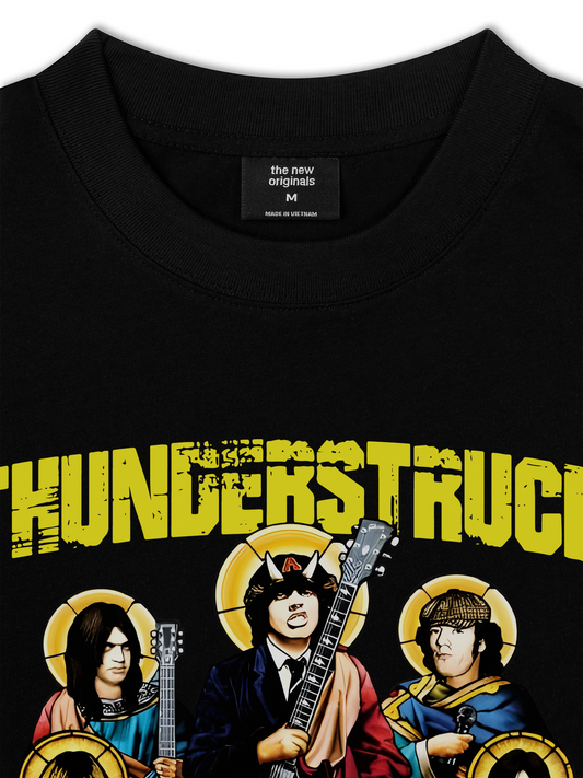 Áo Thun Relaxed Fit AC DC Thunder Truck