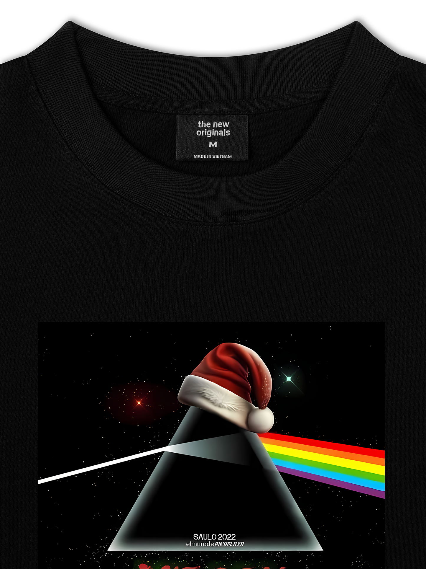 Áo Thun Relaxed Fit Pink Floyd Merry Christmas